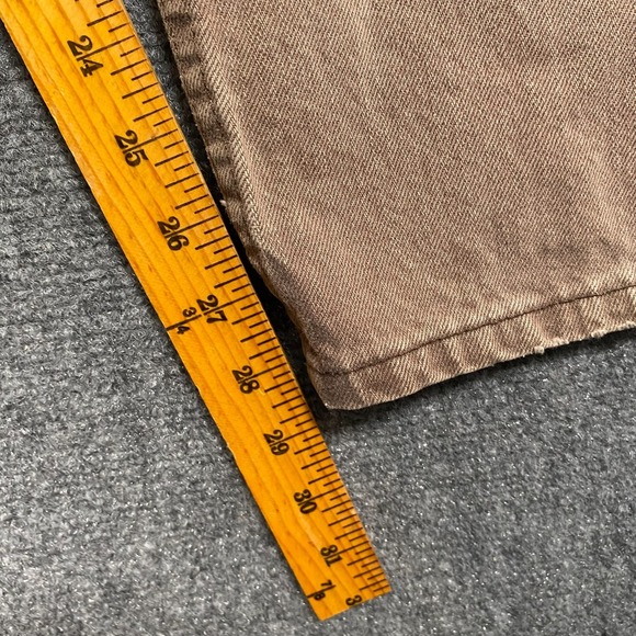 Wrangler Jeans Men's 38x29 (36x29) Regular Fit MGW20BR Faded Brown Denim - Picture 6 of 10